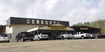 Waldrop Metal Buildings manufacturing plant